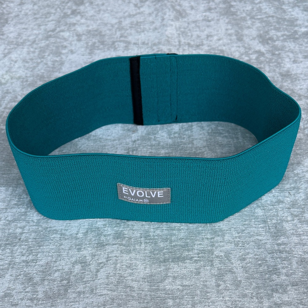 Evolve by Gaiam Teal Resistance Band Exercise Fitness Band